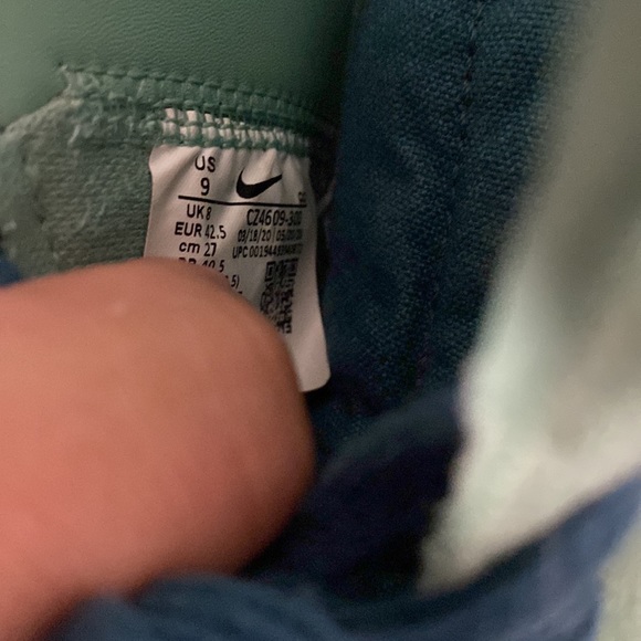 Nike Men's Blazer '77 Vintage Mid 'Healing Jade' Sneakers - Picture 6 of 12